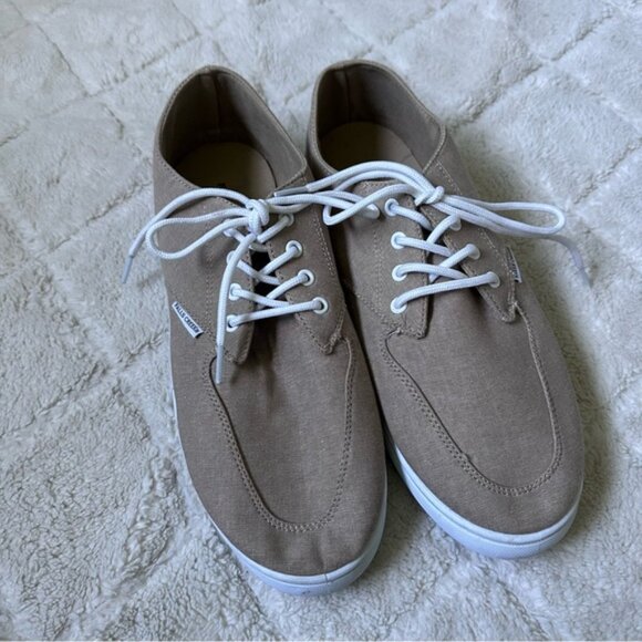 Falls Creek | Men's Dune Beige Canvas Casual Shoes | Size 12M - Picture 2 of 8